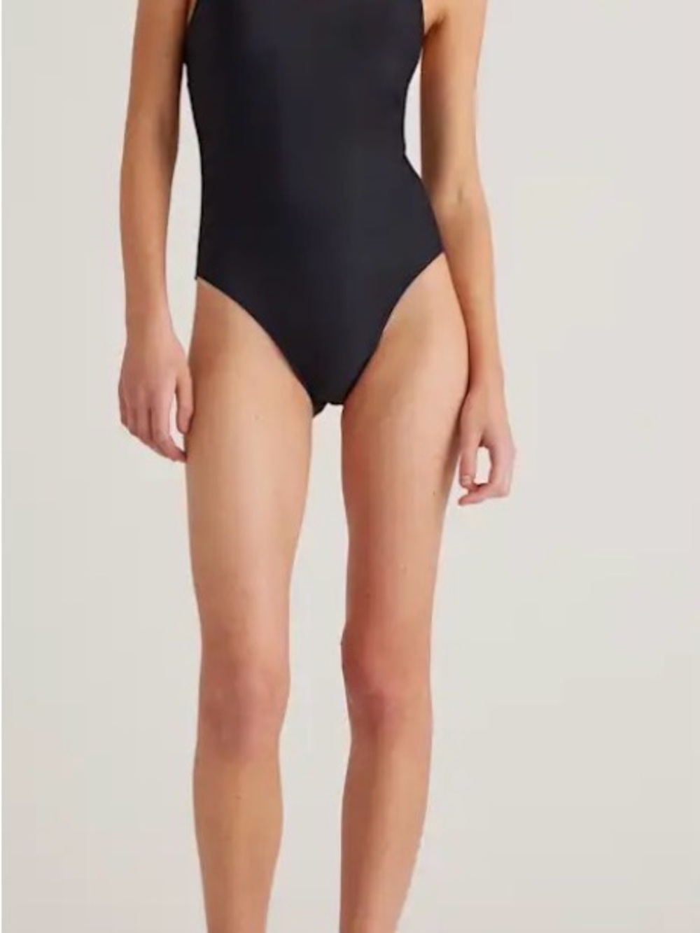 Quince Black One-Piece Swimsuit